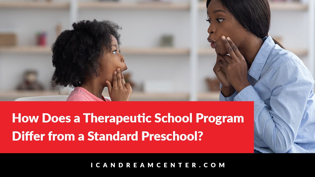 How Does a Therapeutic School Program Differ from a Standard Preschool?