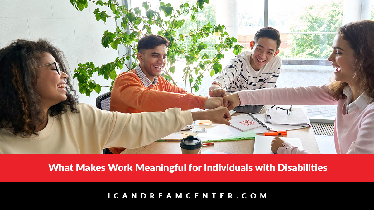 What Makes Work Meaningful for Individuals with Disabilities