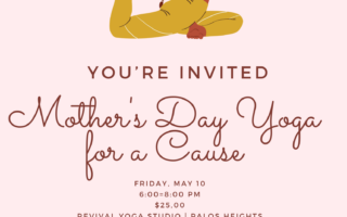 Mother’s Day Yoga for a Cause